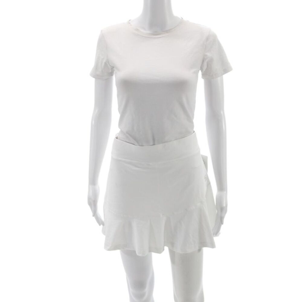 Sofibella Womens Flare Skort White Short Size XL
